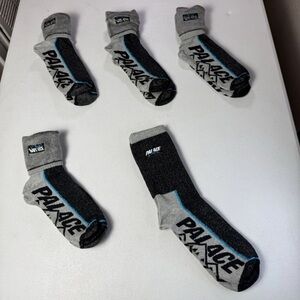 X5 Palace Talking Sock Black Marl new